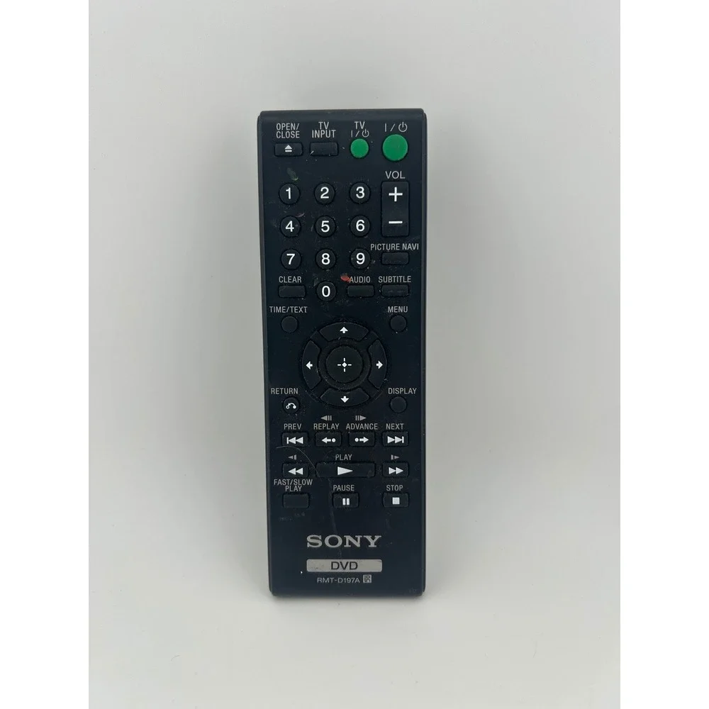Sony RMT D197A DVD‎ Remote Control RMTD197A